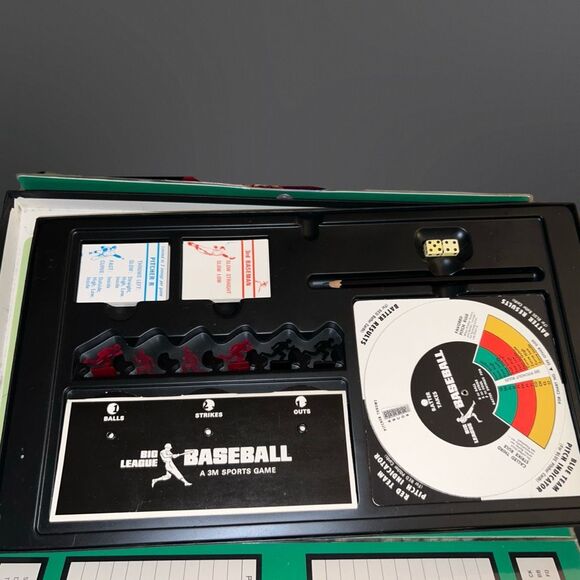 Vintage 1966 Big League Baseball A 3M Game Complete - Picture 3 of 12